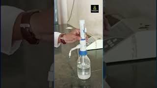 Bottle Top Dispenser in Lab Technician  Tpl paramedical classes testpaperlive [upl. by Aneev189]