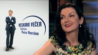 Beáta Dubasová  Neskoro večer Talkshow Petra Marcinazostrih [upl. by Godart]