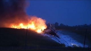 Dos muertos al estrellarse avión [upl. by Ialda]