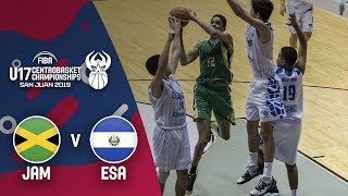 Jamaica v El Salvador  Full Game  7th Place  FIBA Centrobasket U17 Championship 2019 [upl. by Carmen166]