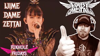 They DONT Miss BABYMETAL quotIjime Dame Zettaiquot LIVE Budokan 2021 REACTION [upl. by Hgielar360]