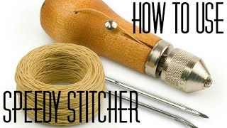 How To Sew using a Speedy Stitcher [upl. by Isyad]