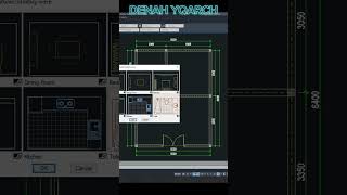 Gambar Cepat dengan YQARCH autocad autocadbahasaindonesia belajarautocad yqarch [upl. by Sion]