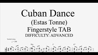 Estas Tonne – Cuban Dance Fingerstyle Guitar [upl. by Amend]