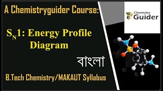 SN1  Energy Profile Diagram BTech in Bangla MAKAUT Organic Chemistry14 [upl. by Ylrad]