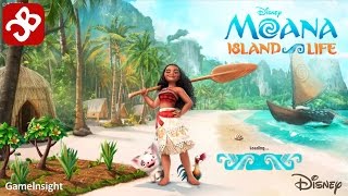 Moana Island Life By Disney  iOSAndroid  Gameplay Video [upl. by Aubyn]