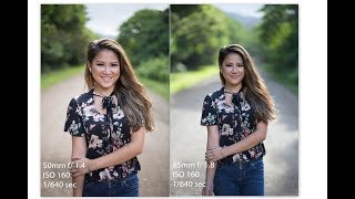 Canon 50mm 14 VS 85mm 18 with photo samples [upl. by Nytsuj]