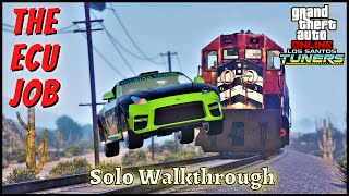 Robbing Merryweather Train for Moodymann  LS Tuners DLC  GTA Online [upl. by Ynobe]