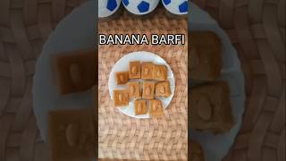 BANANA BARFI KELE KI MITHAI BANANA KI MITHAI bananaburfi bananarecipes kelekirecipe [upl. by Monahon]