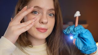 ASMR Fast amp Aggressive Cranial Nerve Exam BUT With Your Eyes CLOSED ✨ Medical Doctor Roleplay [upl. by Ellenwad930]