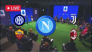 Sorteggio Calendario Serie A 🔴 in DIRETTA le avversarie Napoli [upl. by Eilyah628]