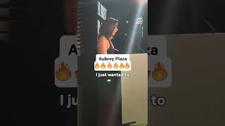 Aubrey Plaza on Tony Hinchcliffes Puerto Rico Garbage Joke [upl. by Rabkin402]