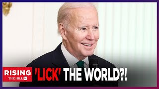 Biden Lets Go LICK The World Gaffes In Ireland Abound [upl. by Sergio]