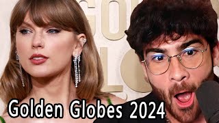 Golden Globes 2024 Hollywoods Biggest Party  HasanAbi reacts [upl. by Mainis]