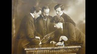 Klingler Quartet  Beethoven Op130 quotAlla danza tedescaquot 1912 [upl. by Neeruan]