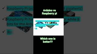 Arduino Vs Raspberry pi 3bWhich one is better in performance electronic microcontroller [upl. by Animor424]