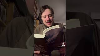 Passage from The Ecstasy and the Ignominy booktube authortube poetry [upl. by Ellissa784]