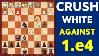 An Aggressive Opening For Black Against e4  Traps to win FAST [upl. by Brower673]