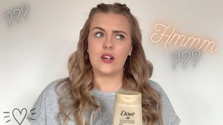 DOVE VISIBLE GLOW SELF TANNING LOTION  PRODUCT REVIEW [upl. by Lirrad107]