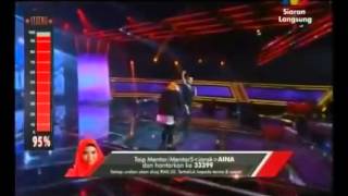 Aina ft ella mentor legend final layar impian [upl. by Ahsinauq]