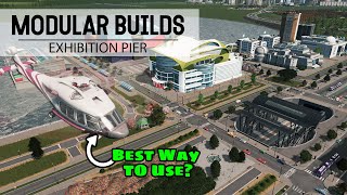 Is This The BEST Way To Use Helicopters In Cities Skylines  Modular Builds [upl. by Rezeile]