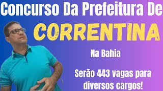 Concurso da prefeitura de CorrentinaBA [upl. by Wrand]