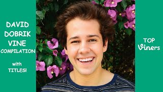 Ultimate David Dobrik Vine Compilation with Titles  All David Dobrik Vines  Top Viners ✔ [upl. by Dnomar861]