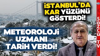 Meteoroloji Uzmanı İstanbula Kar Yağışı İçin Tarih Verdi Dondurucu Soğuklar Geliyor [upl. by Ednutey243]