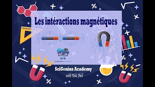 les interactions magnétiques part 1  3ème math  science  technique et info [upl. by Griswold675]