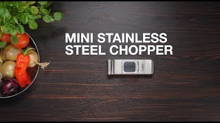 Alligator Mini Stainless Steel Chopper [upl. by Aneetsirhc]