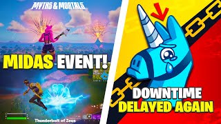 Fortnite Downtime Delayed AGAIN  Season 2 HUGE LEAKS [upl. by Yerga277]