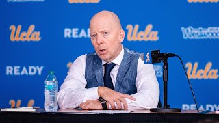 UCLA M Basketball Postgame  Coach Cronin vs Cal State Fullerton Nov 22 2024 [upl. by Sacha]