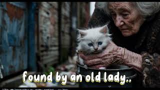 A Tale of Two Rescues The Bond of a Kitten and an Elderly Lady animated story kittenrescue cat [upl. by Ardis]