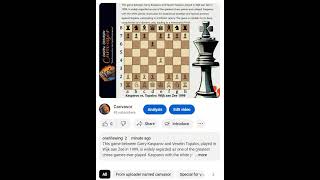 Kasparov vs Topalov Wijk aan Zee 1999 Detailed Move Analysis chess chessgame gaming [upl. by Virginia]