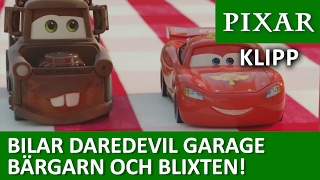 Sheriffen ger sig in i leken  Bilar Daredevil Garage [upl. by Shuler933]