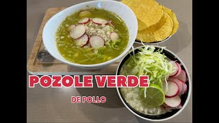 POZOLE VERDE DE POLLO [upl. by Alroi]