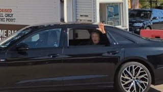 Paul McCartney Arriving at Adelaide Events Center 101723 [upl. by Nipsirc]