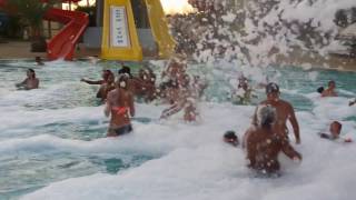 HOTEL Eden Club Skanes Monastir Tunisia POOL FOAM PARTY [upl. by Htebazila276]