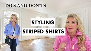 How To Style A Striped Shirt  Dos And Donts [upl. by Bello704]