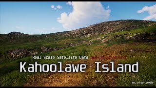 Kahoolawe Island  Real Scale Satellite Data UE5 Marketplace [upl. by Erskine]