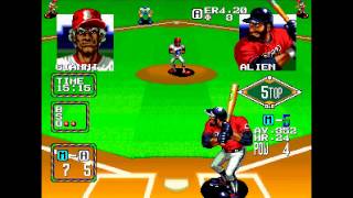 EnglishRetro NeoGeo CD  Baseball Stars 2 [upl. by Niffirg]