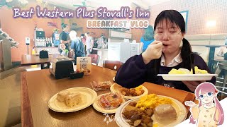 Best Western Plus Stovalls Inn ✨ Breakfast Vlog [upl. by Hamlen337]