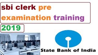 sbi clerk pre examination training 2019 [upl. by Also597]