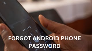 I Forgot My Password Lock on My Android Phone Here’s How to Unlock Forgotten Android Phone Password [upl. by Isla]