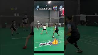 Badminton Part 132 badminton bwf fyp youtubeshorts [upl. by Ahsiuqram]