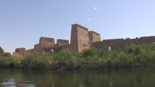 Philae Temple of Isis Agilkia Island Aswan Egypt  Świątynia Izydy na Wyspie File Asuan Egipt [upl. by Bohi]