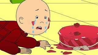 Birthday Cake  Caillou Cartoon [upl. by Lehcer]