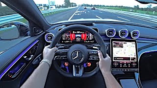 The New Mercedes C63 AMG 2024 Test Drive [upl. by Azial]