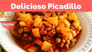 PICADILLO RECETA FÁCIL LaCocinaMeFascina [upl. by Philis596]