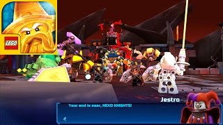 Lego Nexo Knights Merlok 20 all bosses lava lands  Nexo Powers  Gameplay Walkthrough iOSAndroid [upl. by Amisoc]